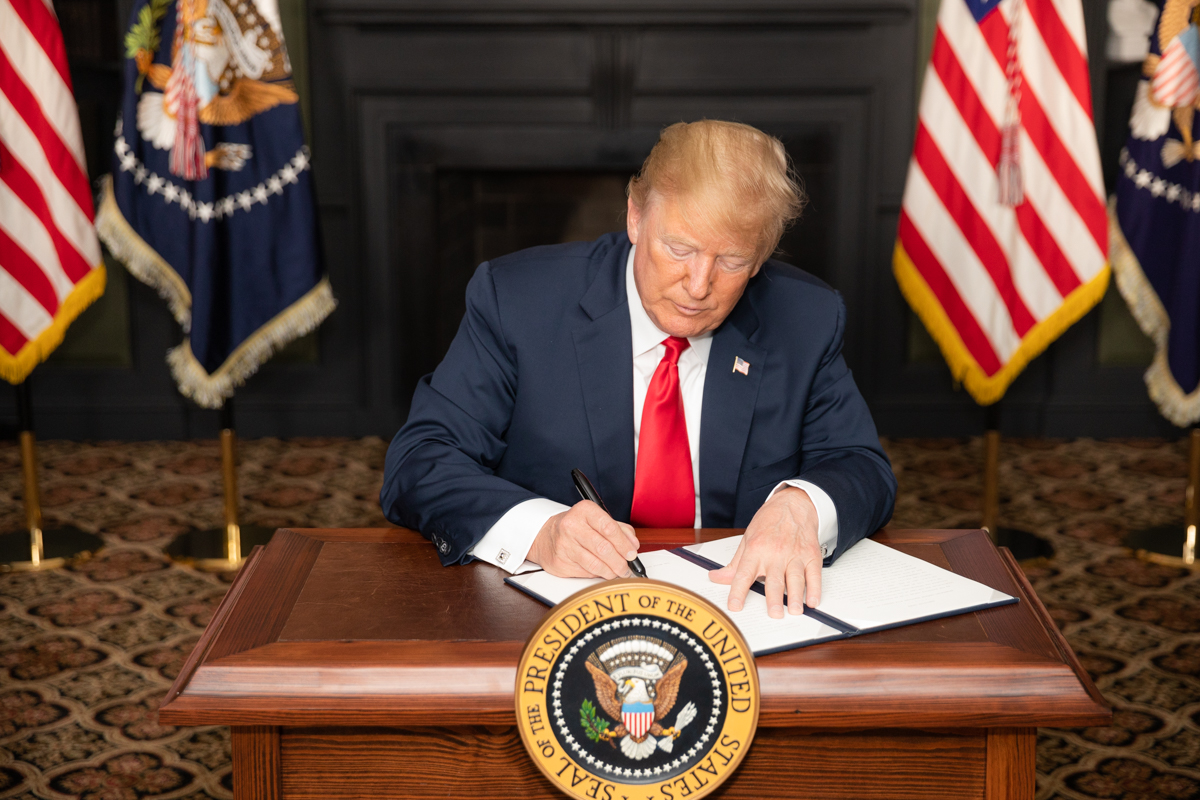 Trump signs $2 trillion stimulus package to combat COVID-19