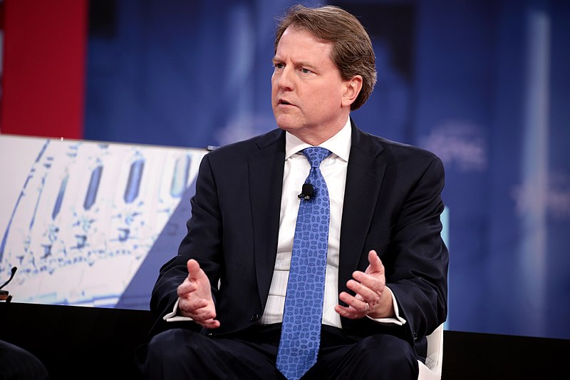 DOJ argues Congress may not compel testimony of former Trump counsel McGahn