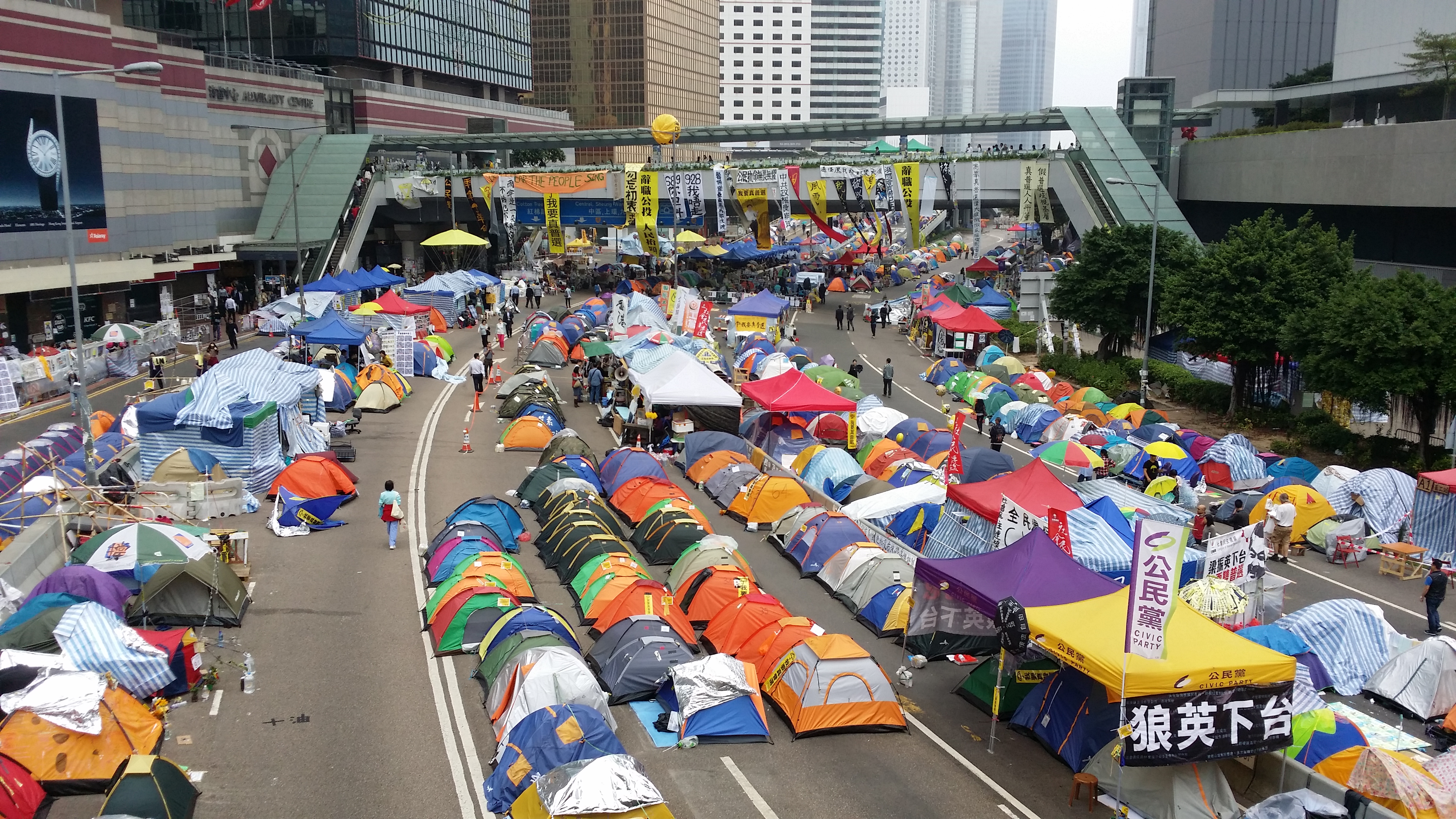 Hong Kong court convicts nine members of pro-democracy &#8216;Umbrella Movement&#8217;