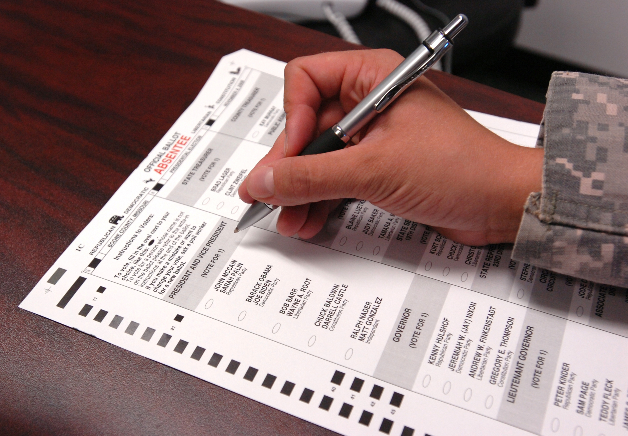 Voters in 6 states consider voting-related ballot measures