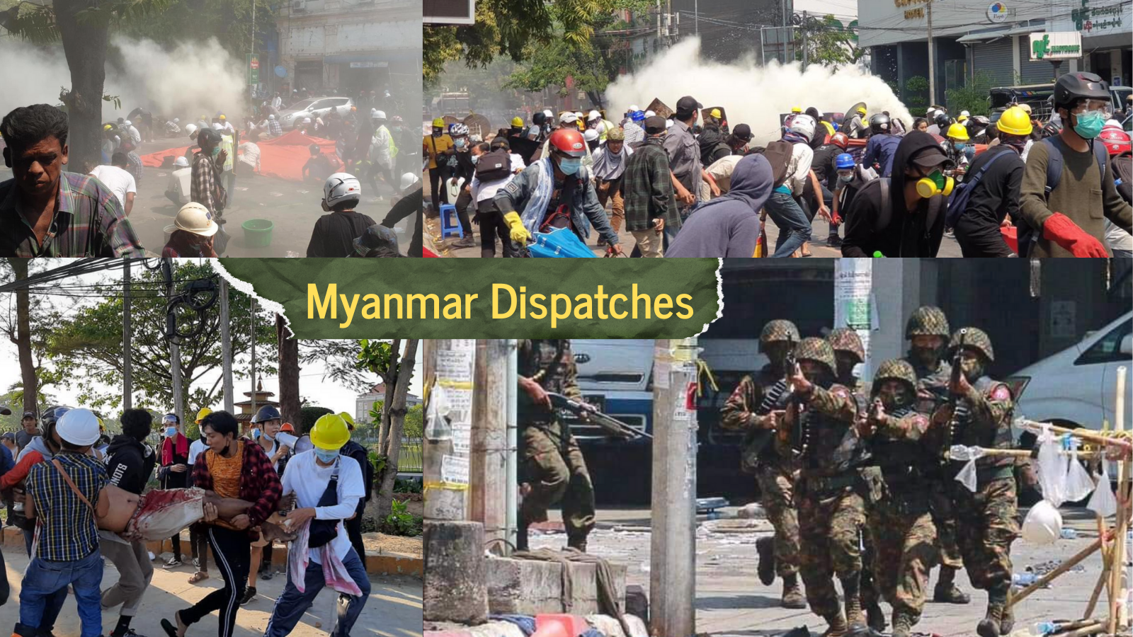 Myanmar: citizens demonstrate and embassies appeal as security forces trap dispersed student protesters in Yangon district