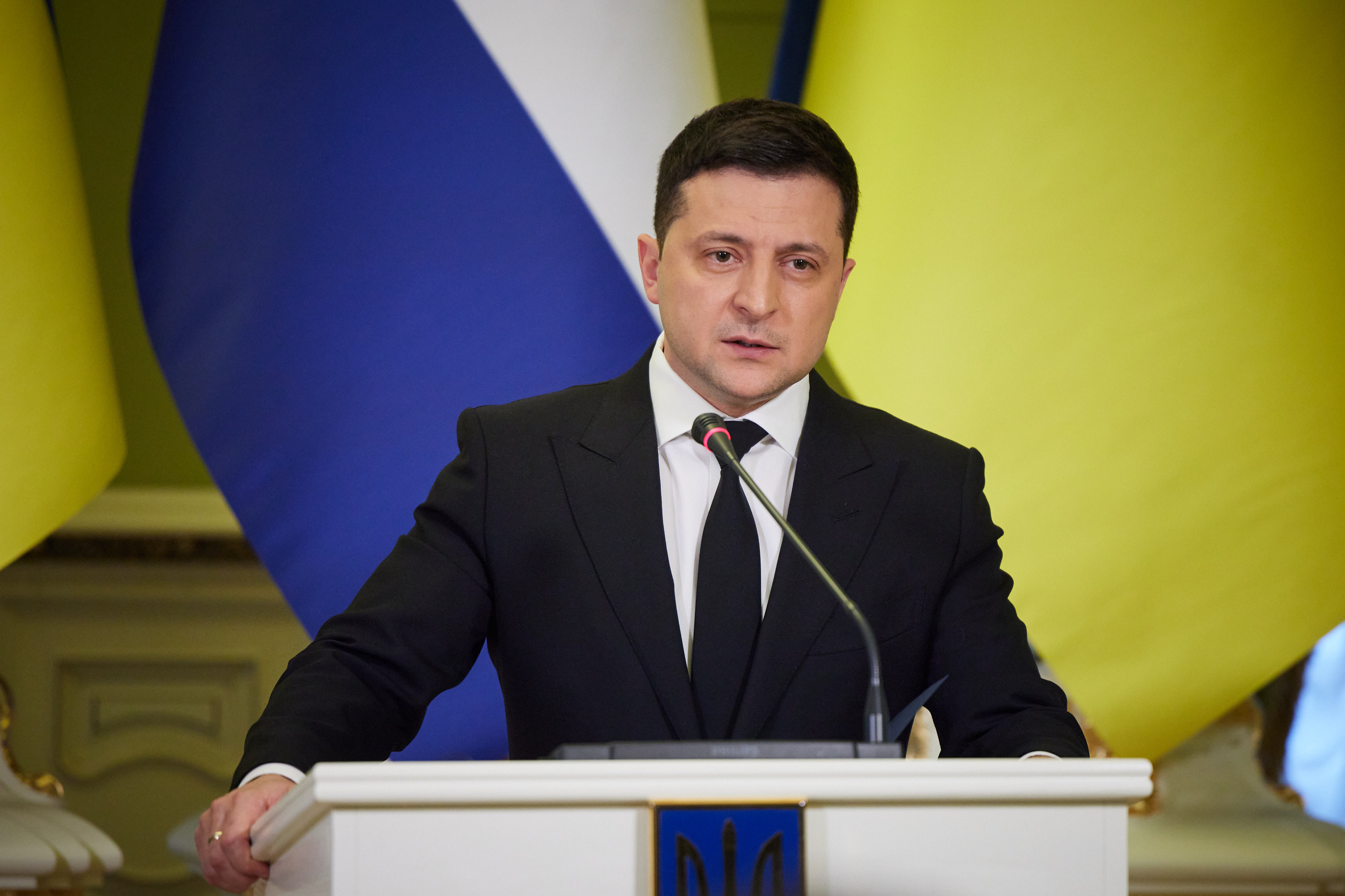 Ukraine President Zelensky signs decree creating unified national news source