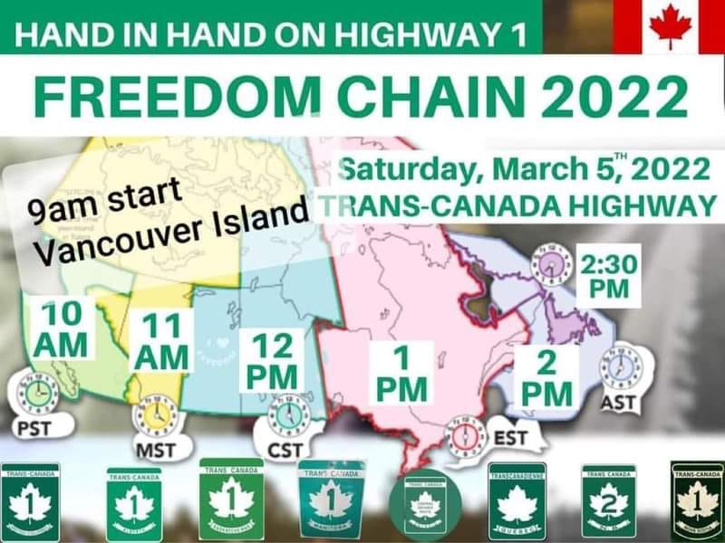 Canada dispatch: &#8216;Freedom Chain&#8217; disrupts Trans-Canada Highway, but doesn&#8217;t stretch nationwide