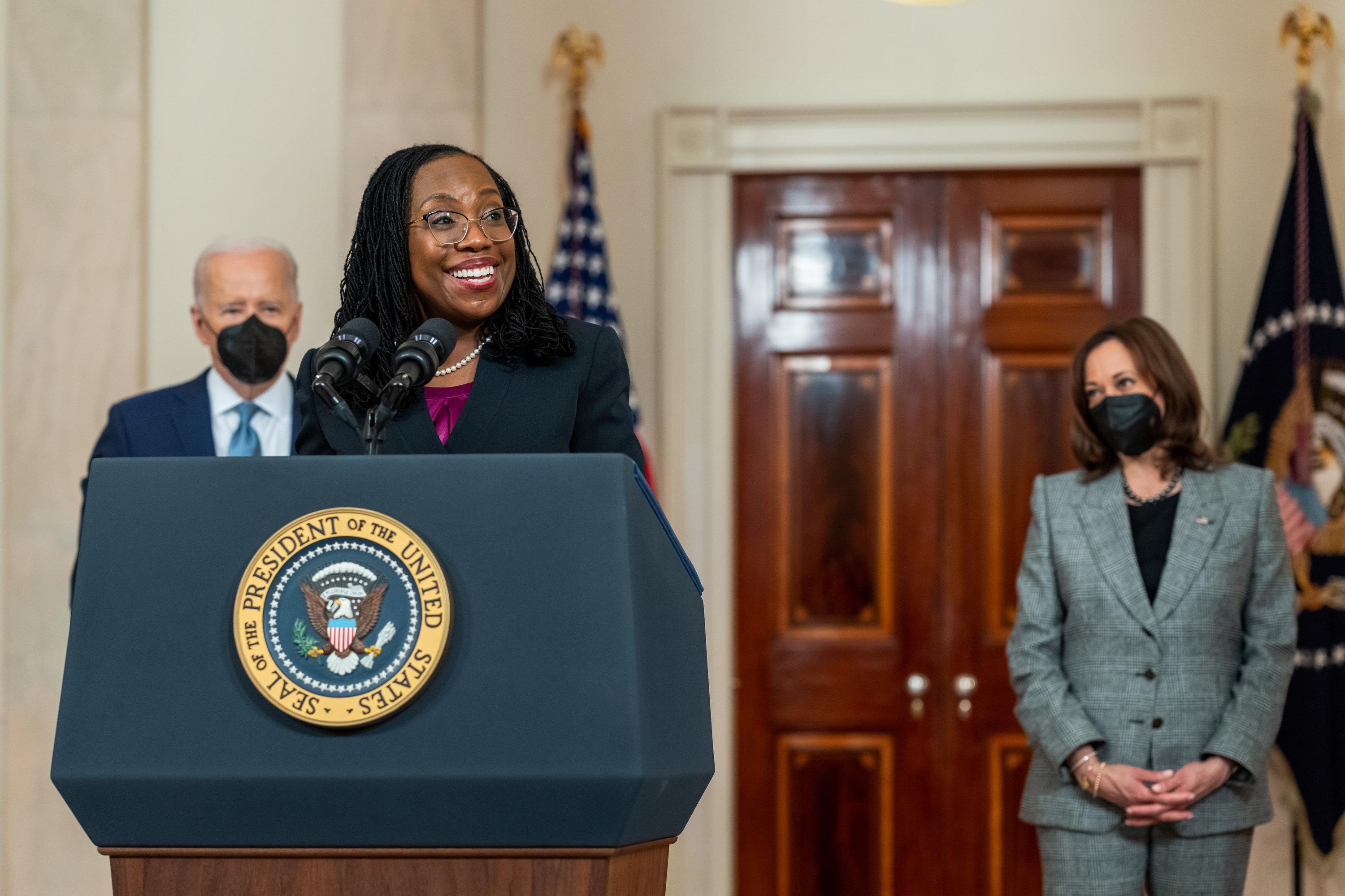 Justice Ketanji Brown Jackson becomes first Black woman to serve on US Supreme Court