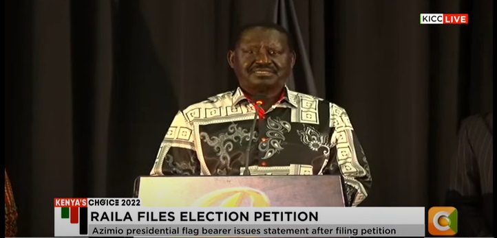 Kenya presidential candidate challenges election results in Supreme Court