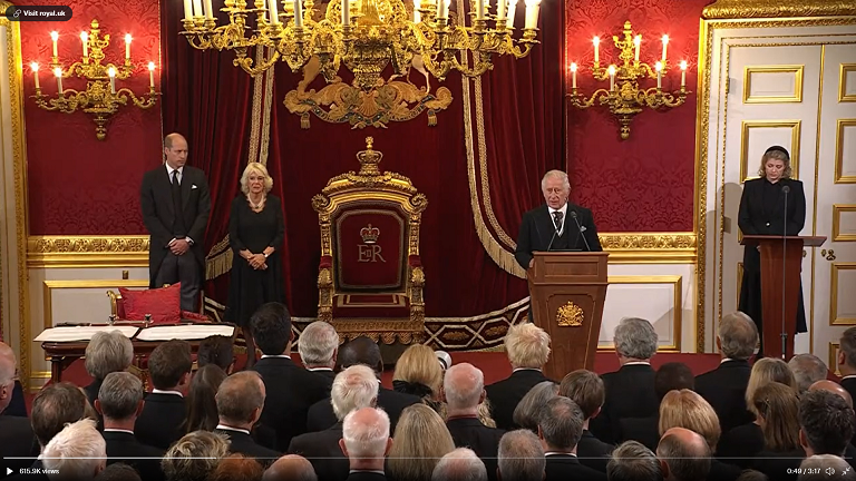 King Charles III officially proclaimed in London ceremony