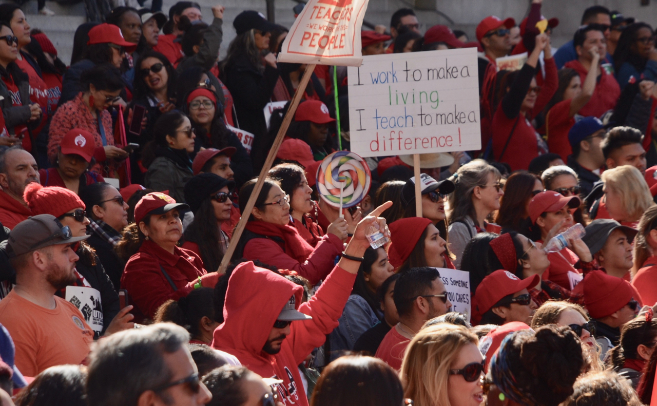 Los Angeles school workers strike closes second largest school district in US for 3 days