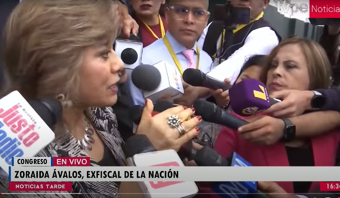 Peru dispatch: Congress disqualification of former AG from public service may be punishment for her opinions, not her actions