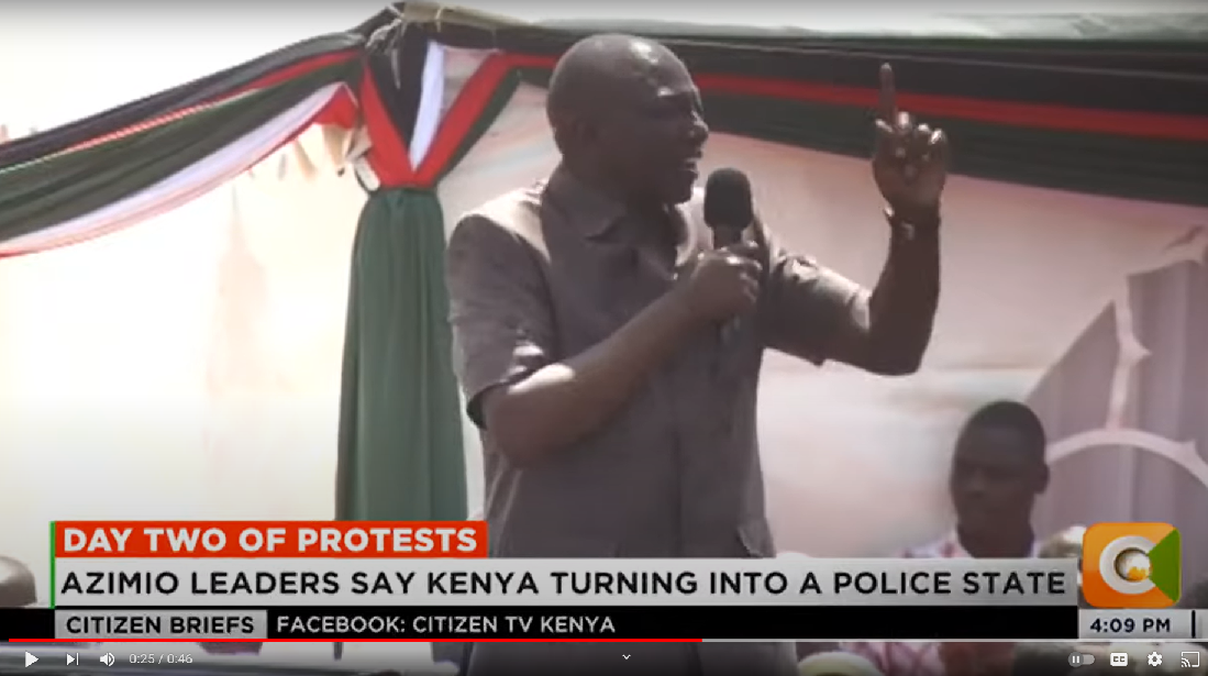 Kenya dispatch: demonstrations are plunging the country into violence and uncertainty as President Ruto praises police