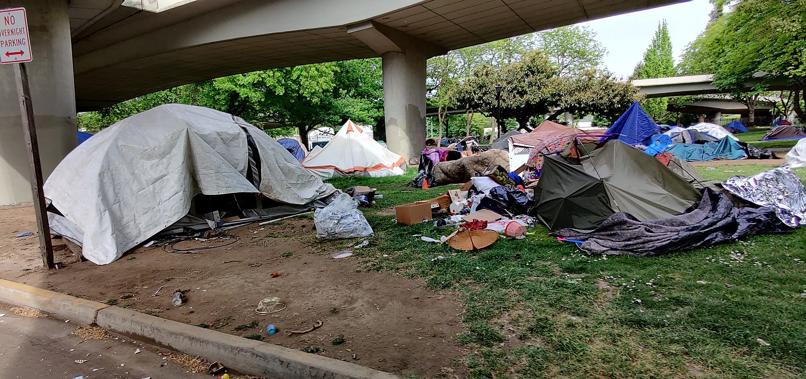 US Supreme Court split on whether to allow broader punishment for people camping in public spaces