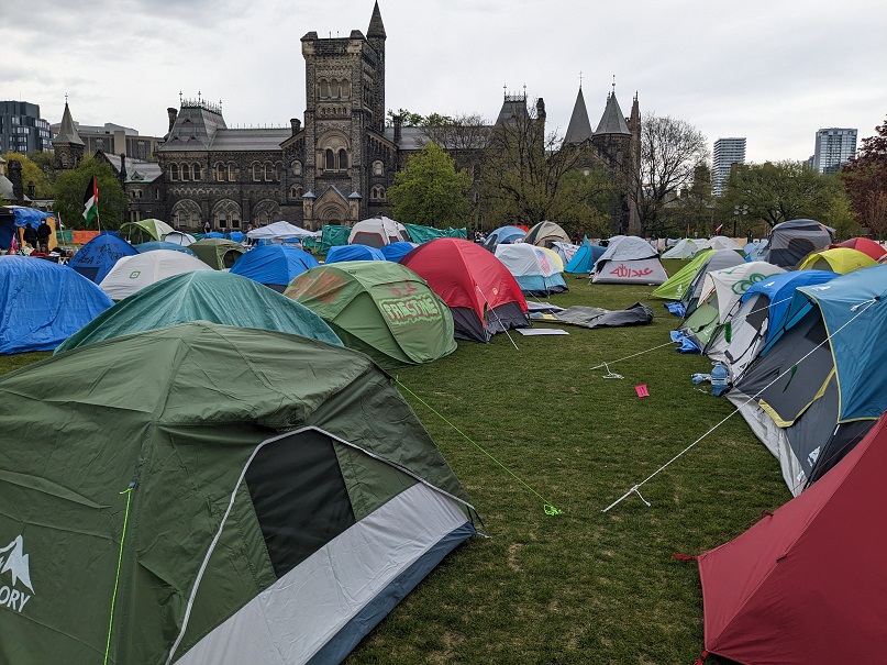 Canada dispatch: University of Toronto encampment organizers and supporters persist in calls for investment transparency and divestment from Israel