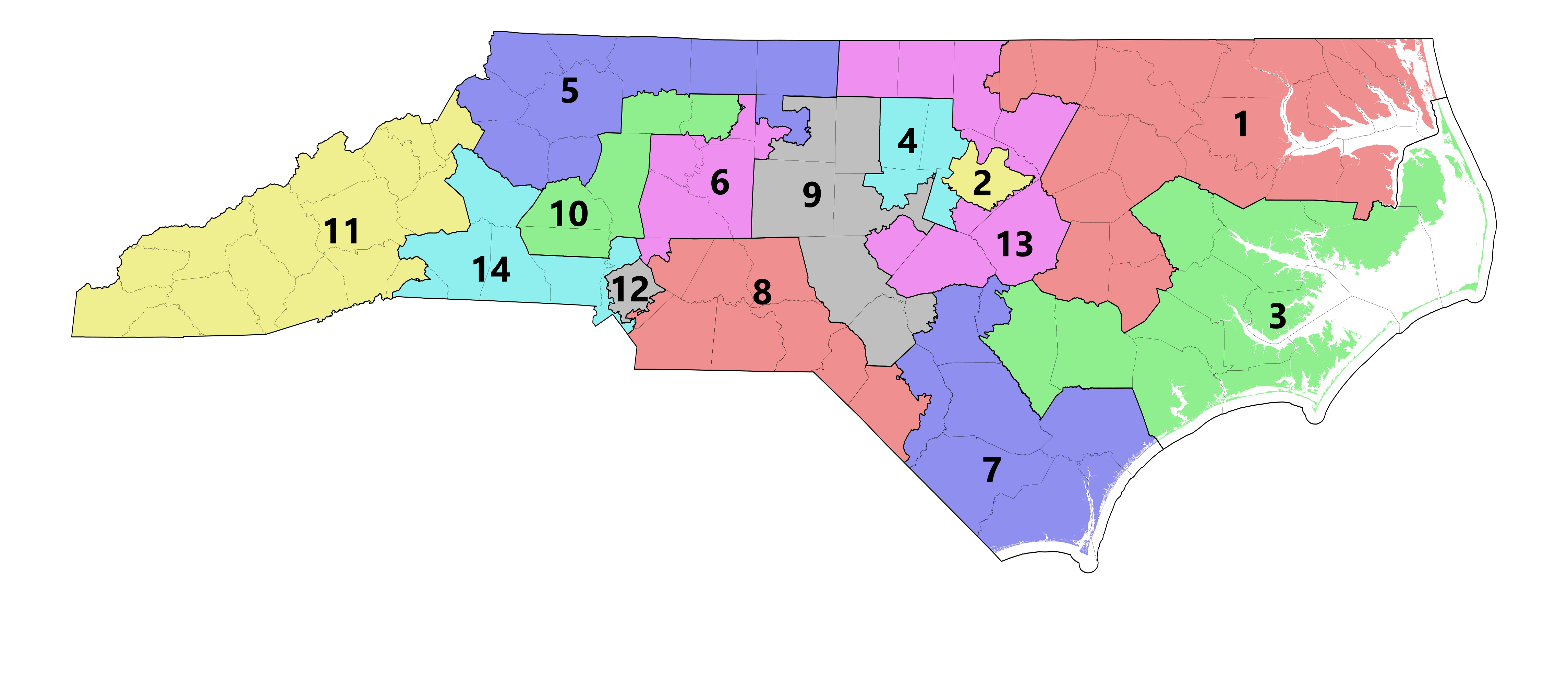 North Carolina senators approve congressional map redraw