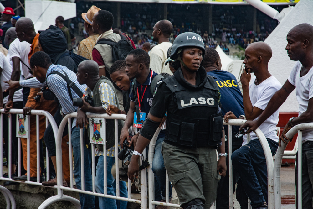 Press groups condemn Nigeria police beating journalist covering Eid celebrations