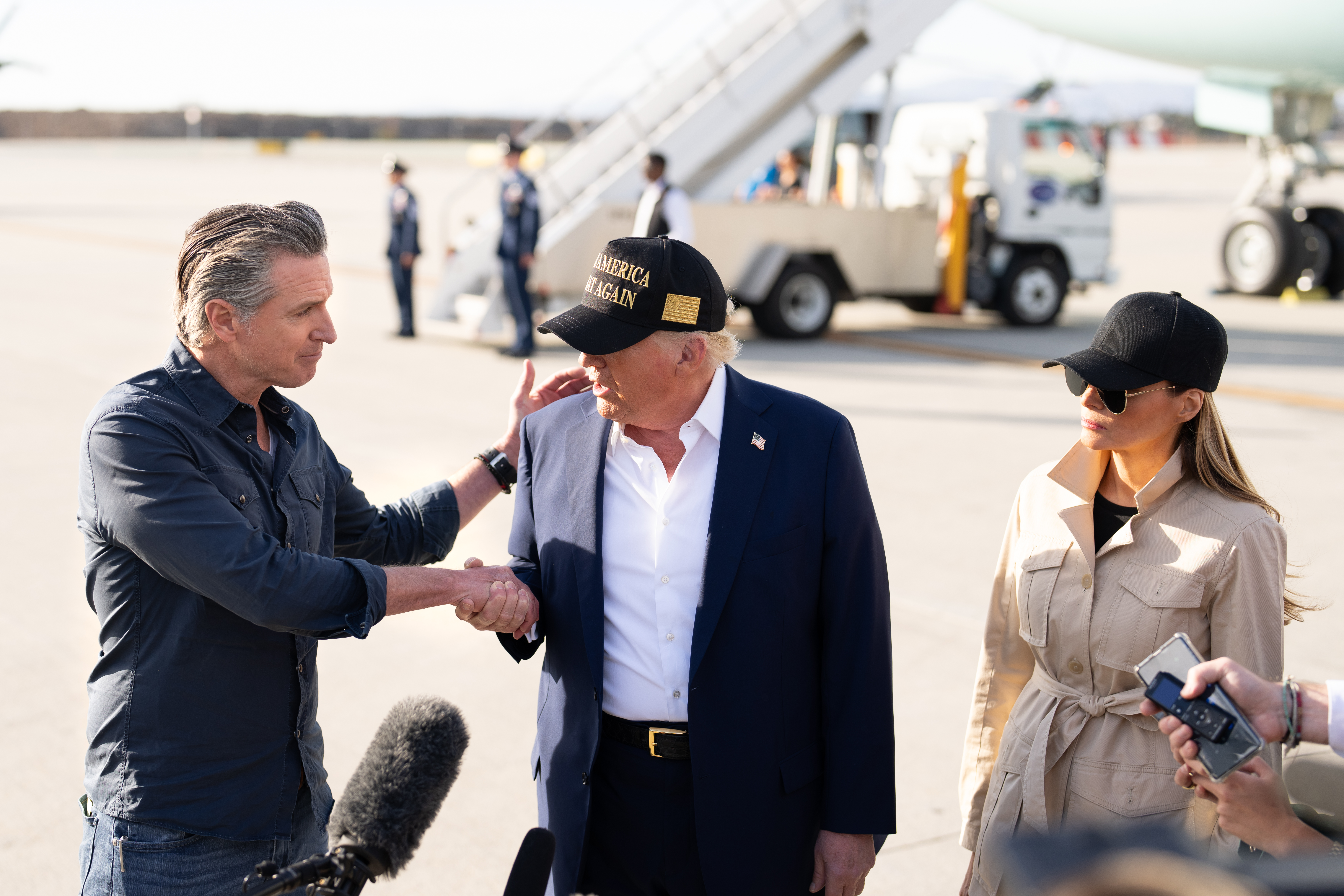 Newsom accuses Trump of weaponizing DOJ, files FOIA request over probe