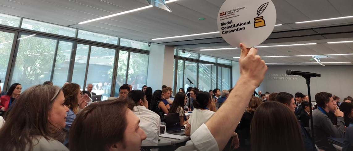 Arizona dispatch: students from 70 law schools and universities debate 20 proposed amendments to the US Constitution at model convention