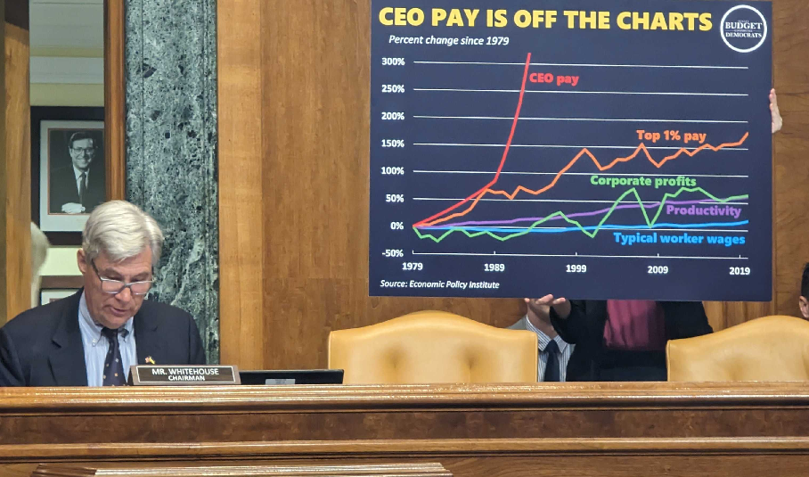 DC dispatch: senators and witnesses quarrel over tax reform in Budget Committee hearing - does Wall Street pay its fair share?